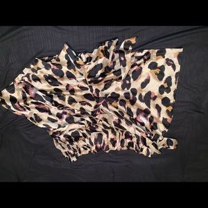 Cheetah Paperbag Shorts
